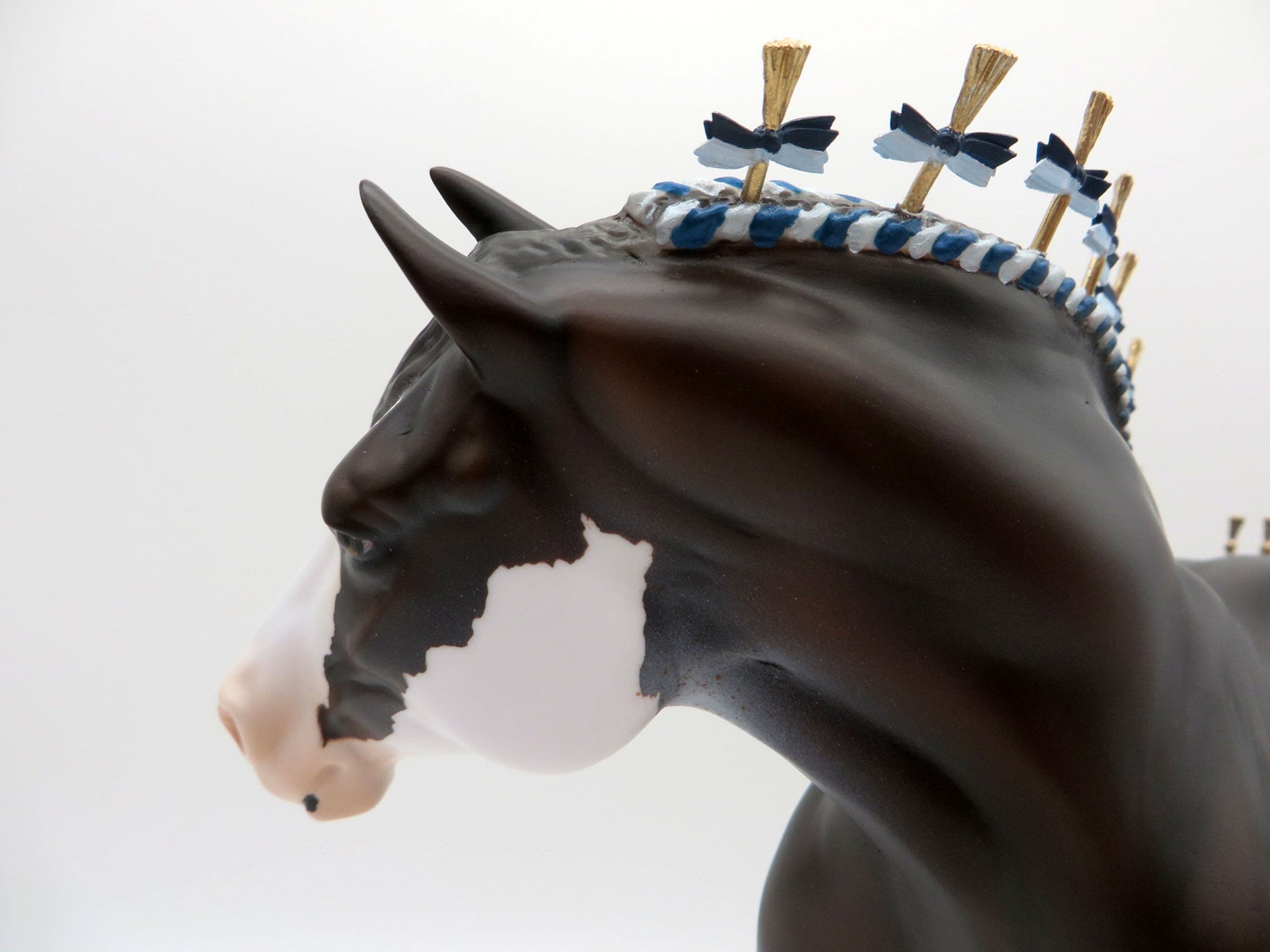 Tranquility- LE-30 Heavy Draft Mare Painted by Carrie Keller EQ 21