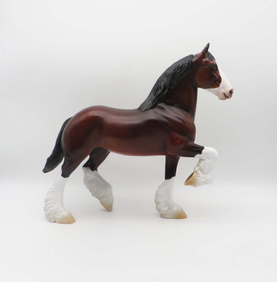 Triquetra - OOAK - St. Patrick's Day Realistic Decorator Trotting Drafter By Jess Hamill - 3/17/23