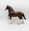Triquetra - OOAK - St. Patrick&#39;s Day Realistic Decorator Trotting Drafter By Jess Hamill - 3/17/23