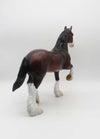 Triquetra - OOAK - St. Patrick&#39;s Day Realistic Decorator Trotting Drafter By Jess Hamill - 3/17/23