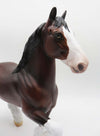 Triquetra - OOAK - St. Patrick&#39;s Day Realistic Decorator Trotting Drafter By Jess Hamill - 3/17/23