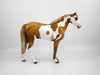 Trophy-OOAK Palomino Paint Mustang Painted by Audrey Dixon SB21