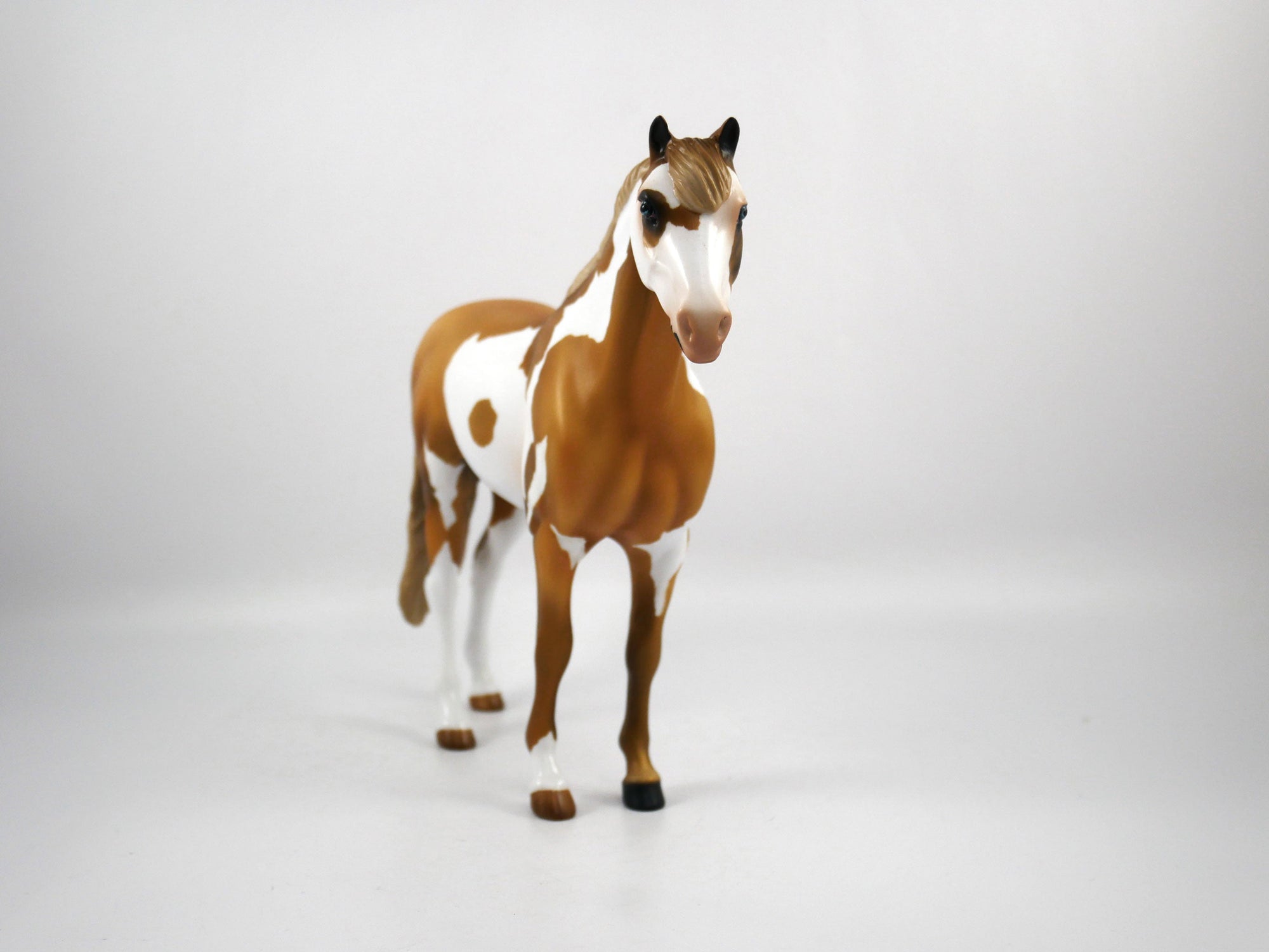 Trophy-OOAK Palomino Paint Mustang Painted by Audrey Dixon SB21