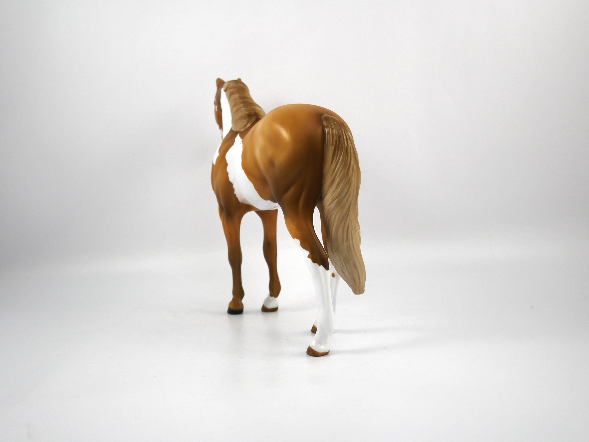 Trophy-OOAK Palomino Paint Mustang Painted by Audrey Dixon SB21