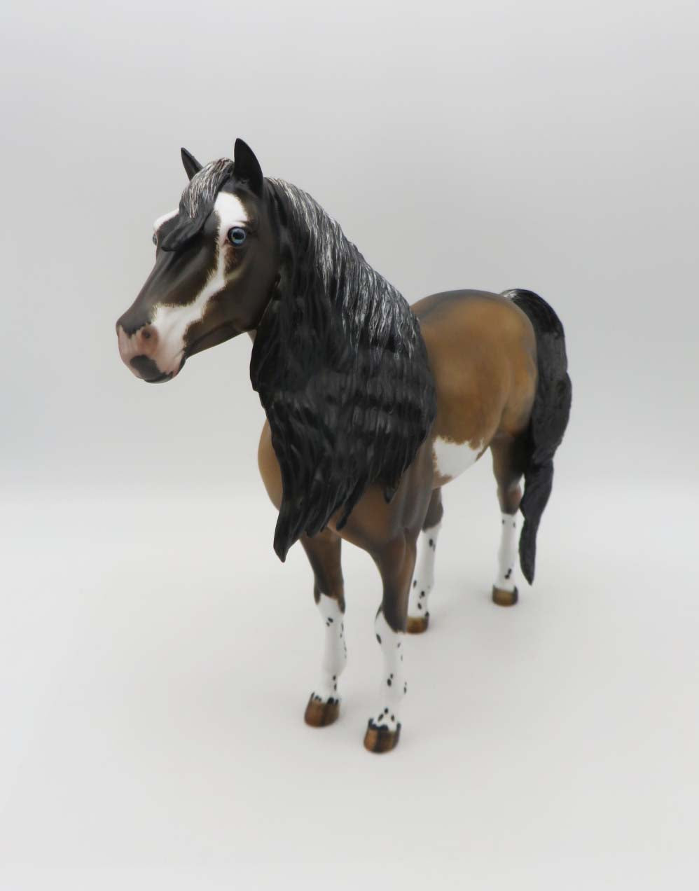 Truett- OOAK - Bay Dun Spanish Mustang By Julie Keim - Best Offer 4/10/23