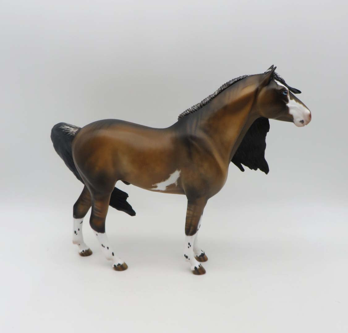 Truett- OOAK - Bay Dun Spanish Mustang By Julie Keim - Best Offer 4/10/23