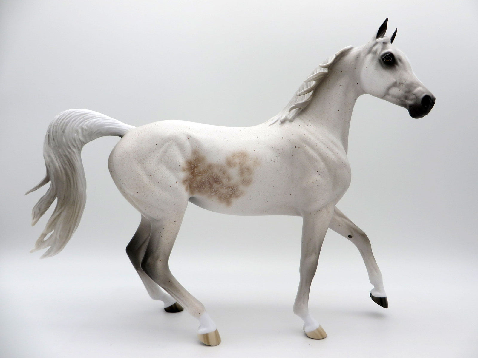 Turbo Bungy-OOAK Bloody Shoulder Arabian Mare Painted By Sheryl Leisure  5/24/21