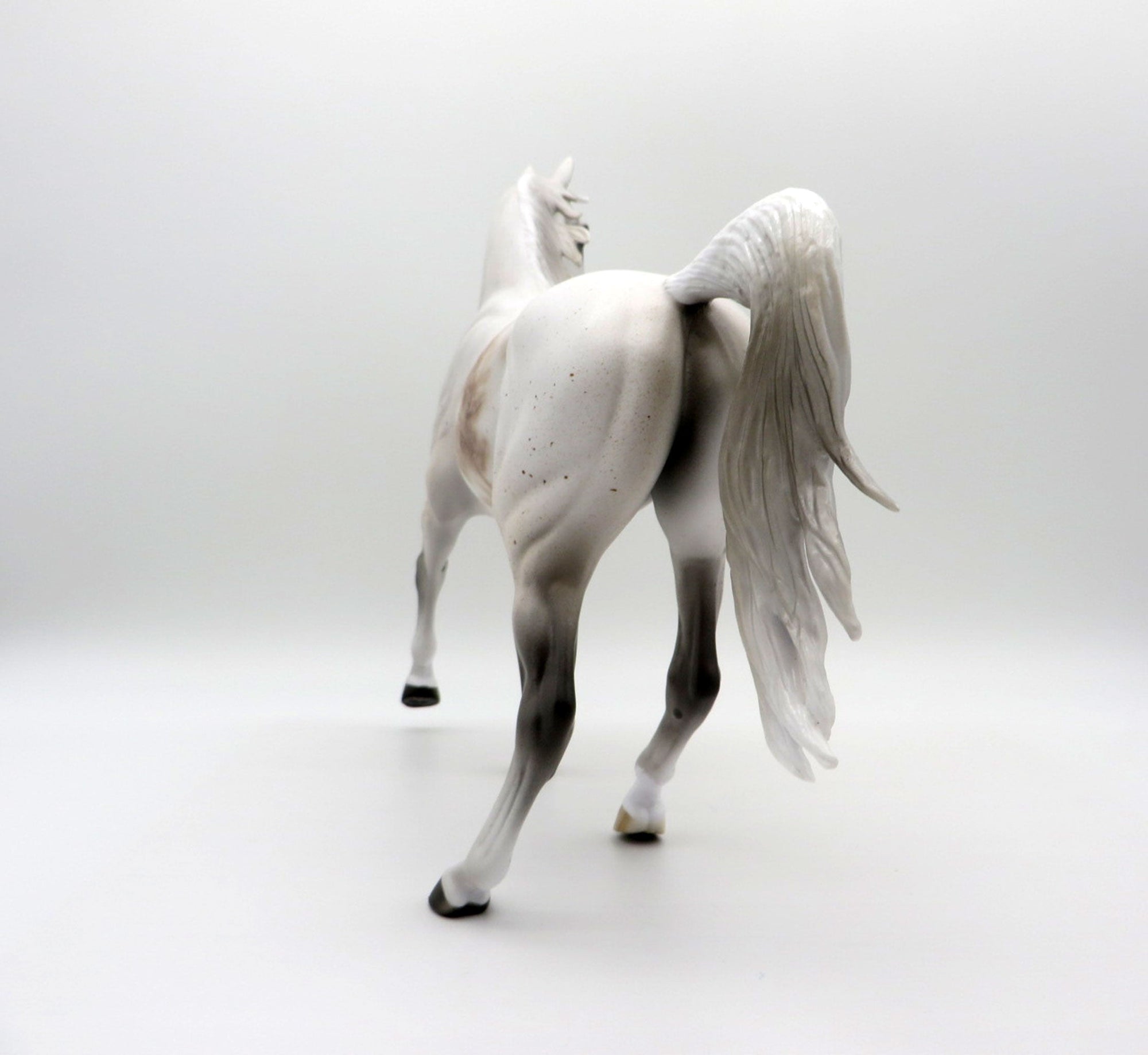 Turbo Bungy-OOAK Bloody Shoulder Arabian Mare Painted By Sheryl Leisure  5/24/21