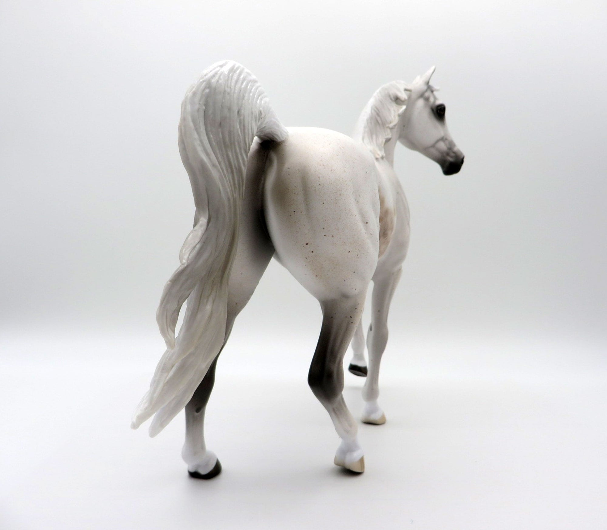 Turbo Bungy-OOAK Bloody Shoulder Arabian Mare Painted By Sheryl Leisure  5/24/21