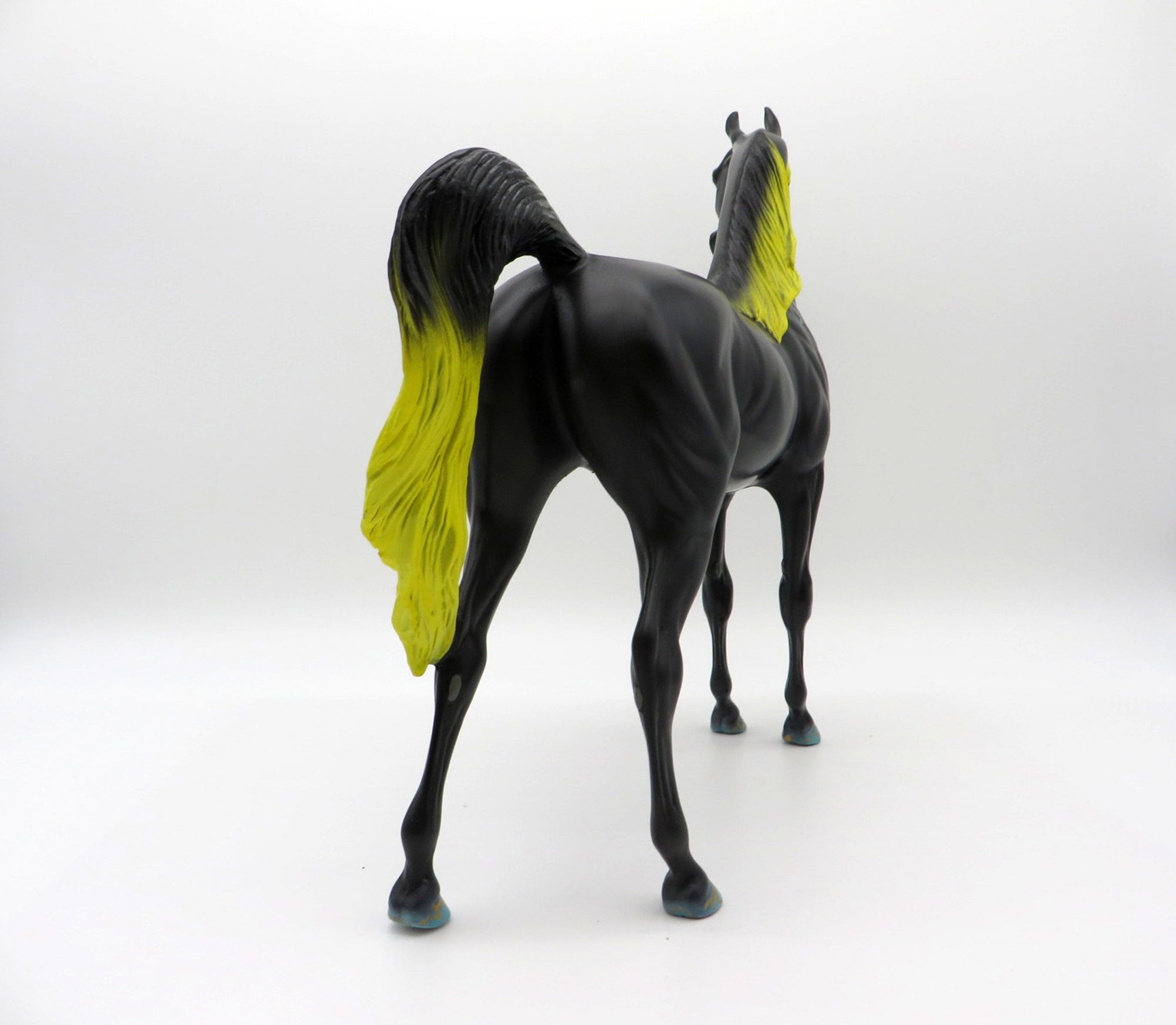 Turquoise-OOAK Deco Arabian Painted By Ellen Robbins EQ 2021