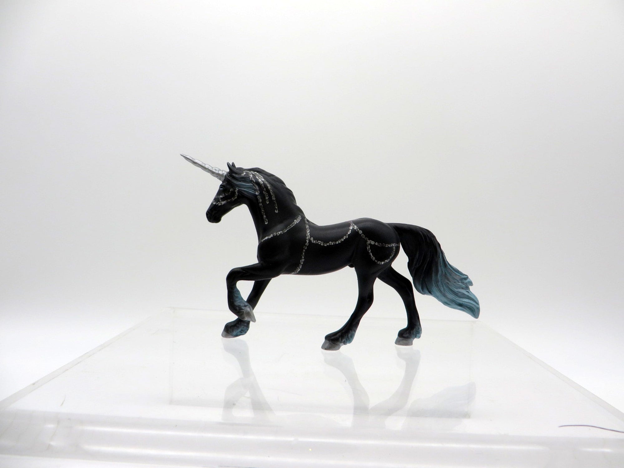 Twilight Kiss-OOAK Fresian Chip 4/9/21 Unicorn Day!