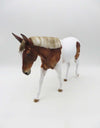 Twinkle Toes-OOAK Chestnut Pinto Mule By Julie Keim SHCF23 Best Offer