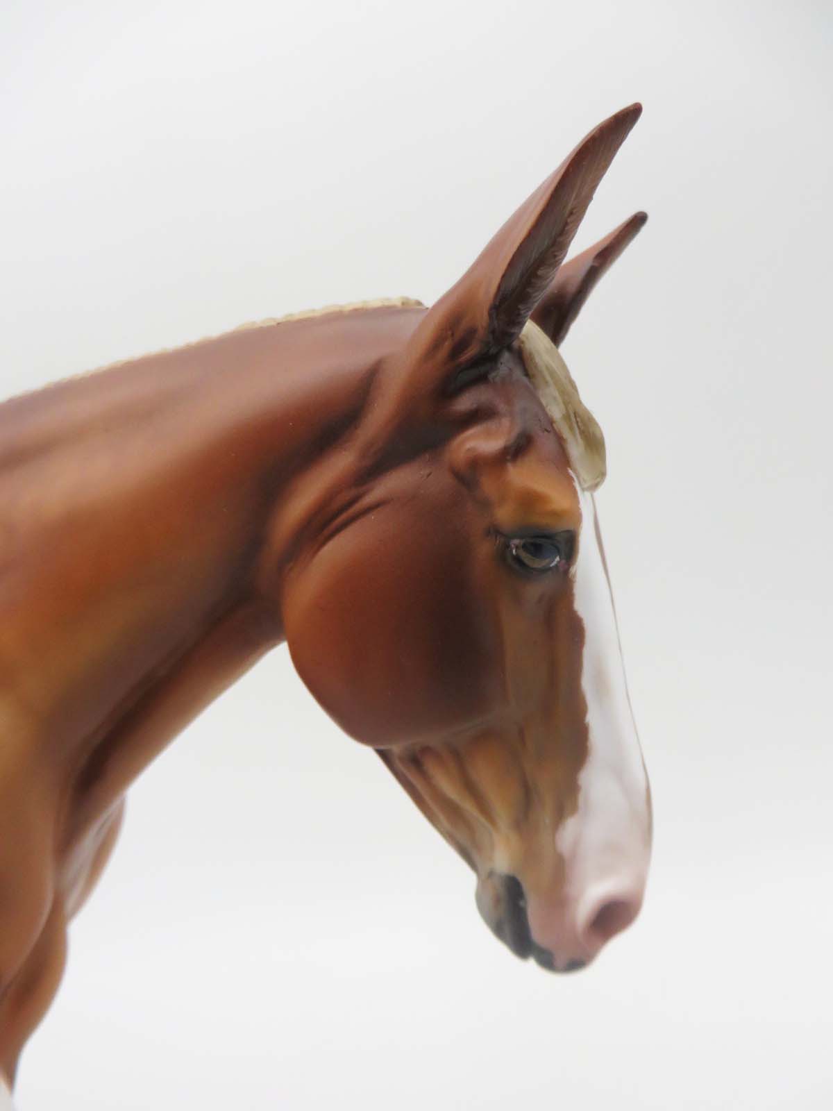 Twinkle Toes-OOAK Chestnut Pinto Mule By Julie Keim SHCF23 Best Offer