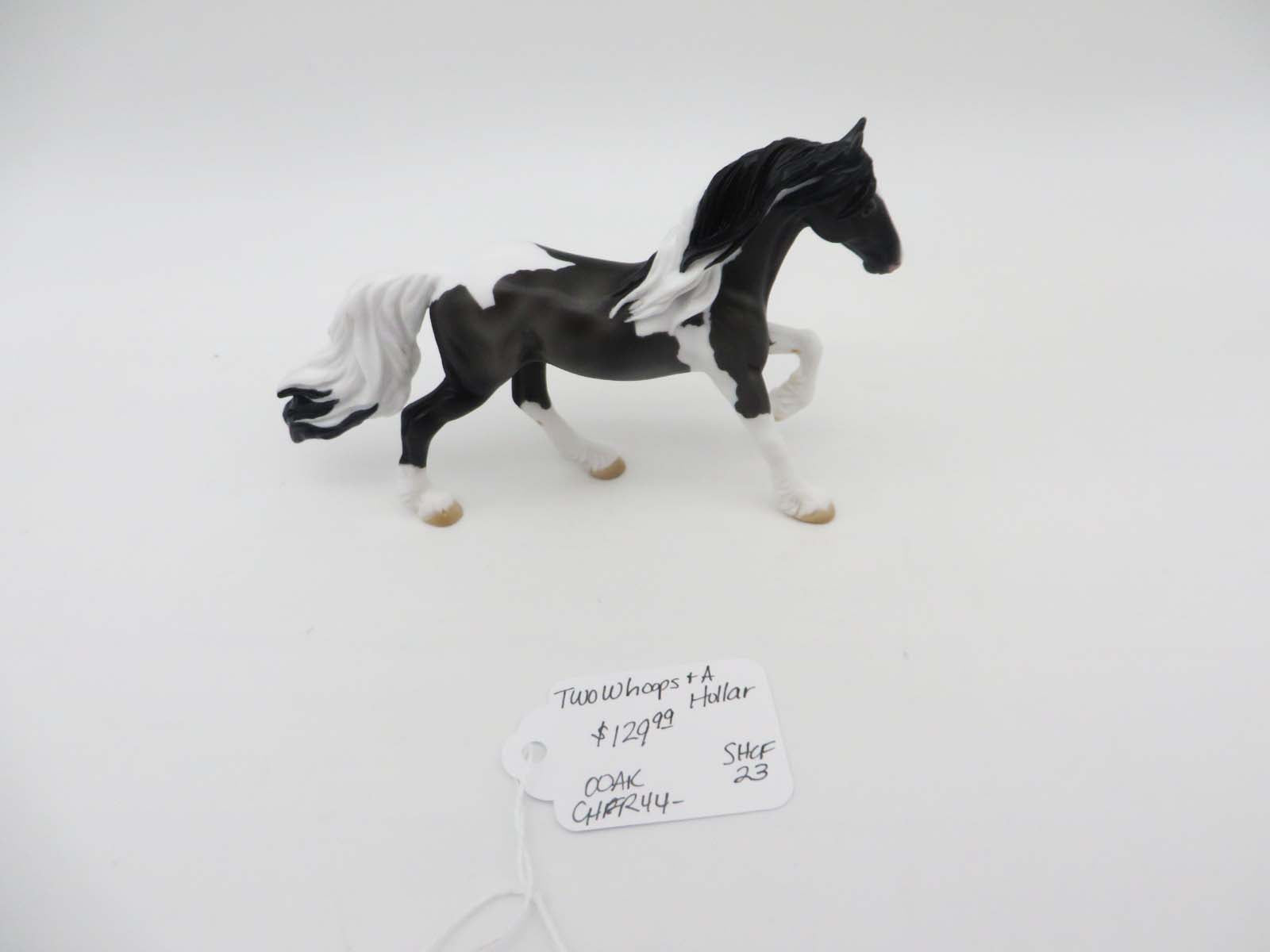 Two Whoops and a Hollar - OOAK - Fresian Chip By Donna Fredley - SHCF23