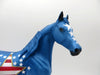 USA-OOAK Memorial Day Deco Arabian Mare  Painted By Dawn Quick  5/28/21
