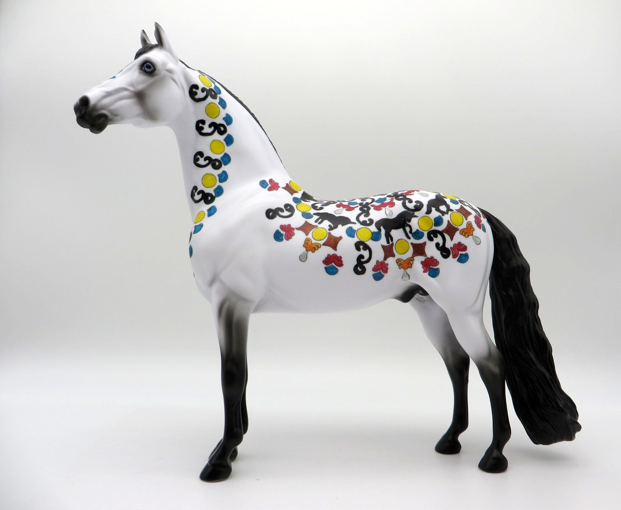 UNI-OOAK Morgan DECO Painted By Dawn Quick  6/18/21