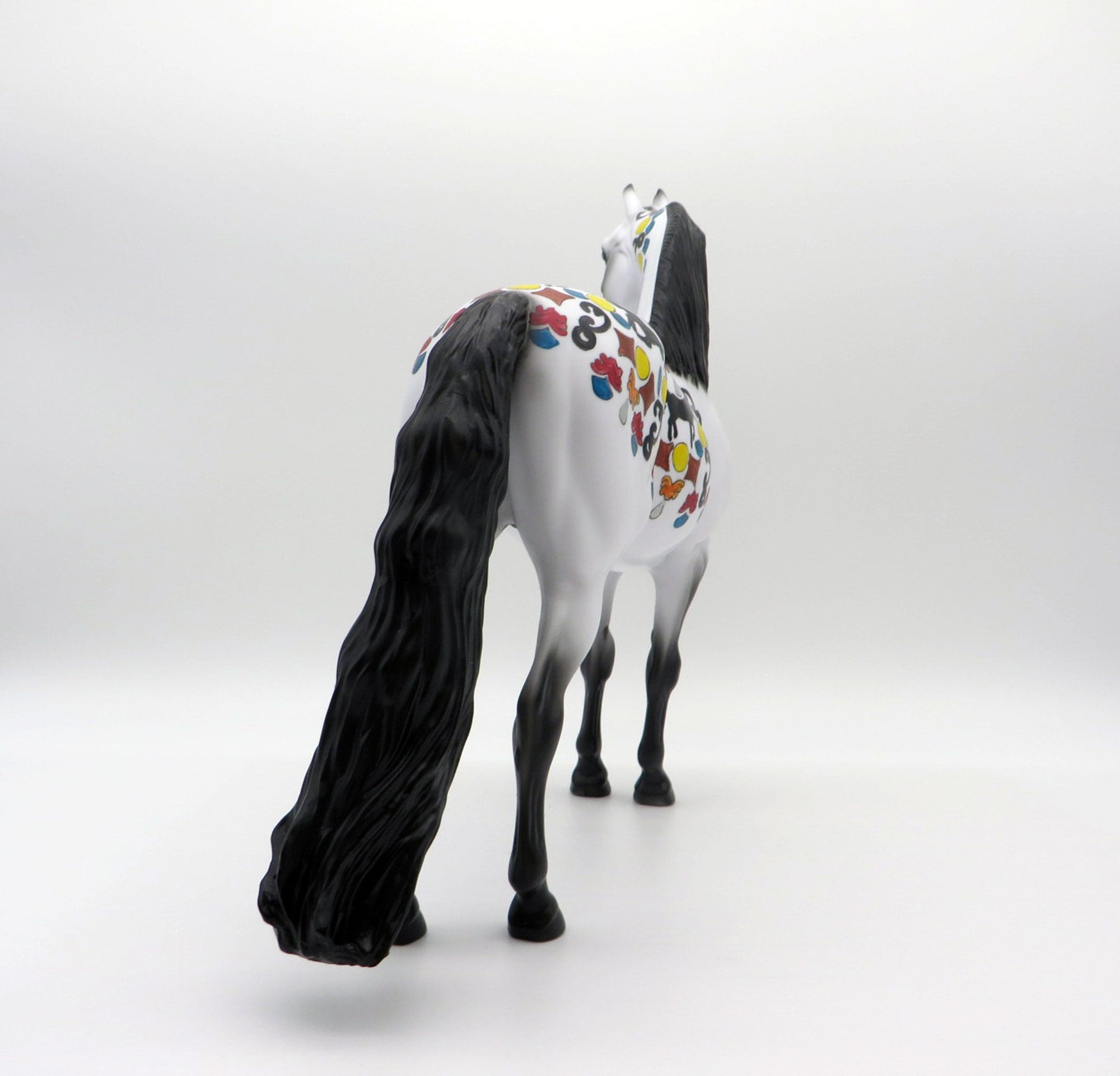 UNI-OOAK Morgan DECO Painted By Dawn Quick  6/18/21