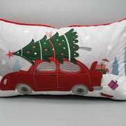 Holiday Love Bug OOAK Deco Yearling with Pillow By Dawn Quick Facebook Auction Holiday Sale HS23