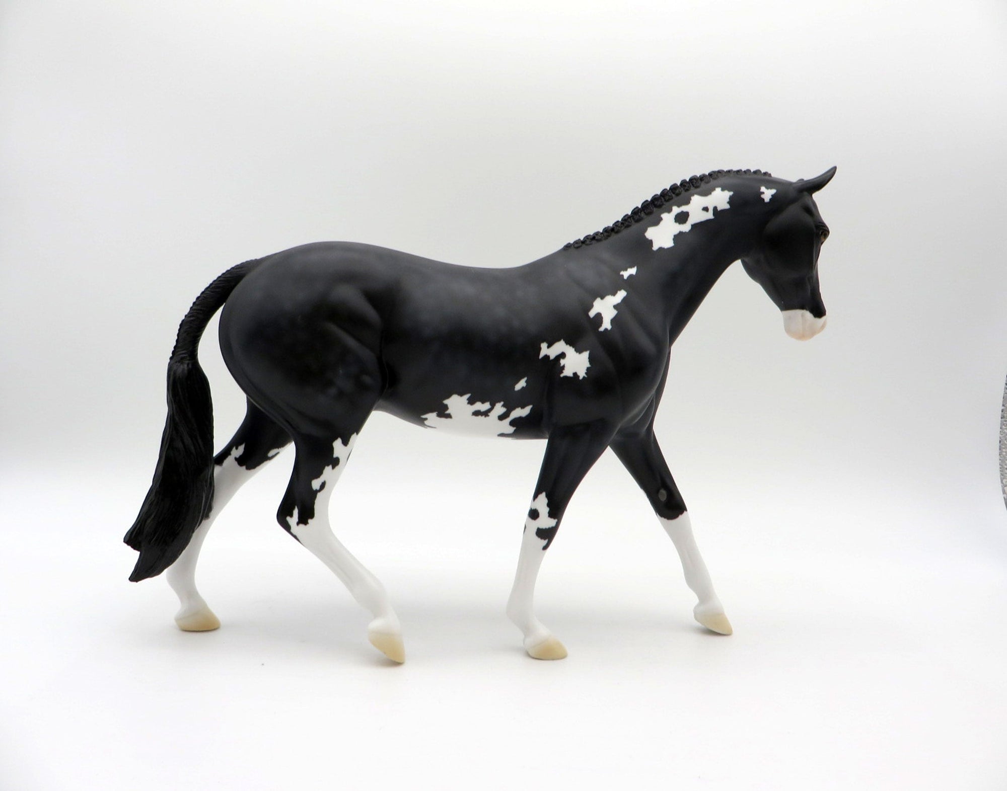 Ursa-OOAK Dapple Black Pinto Pony SHCF 2021