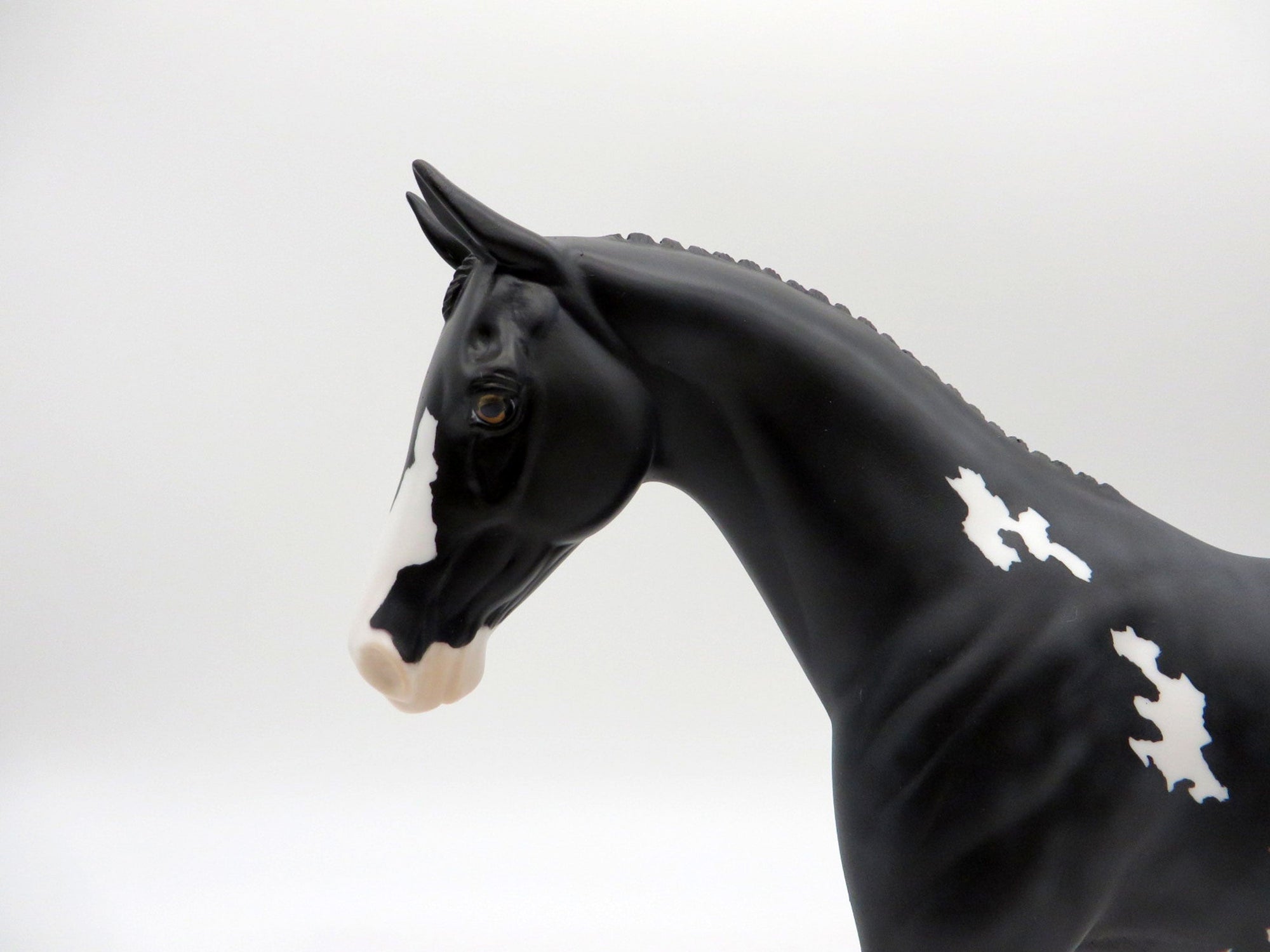 Ursa-OOAK Dapple Black Pinto Pony SHCF 2021