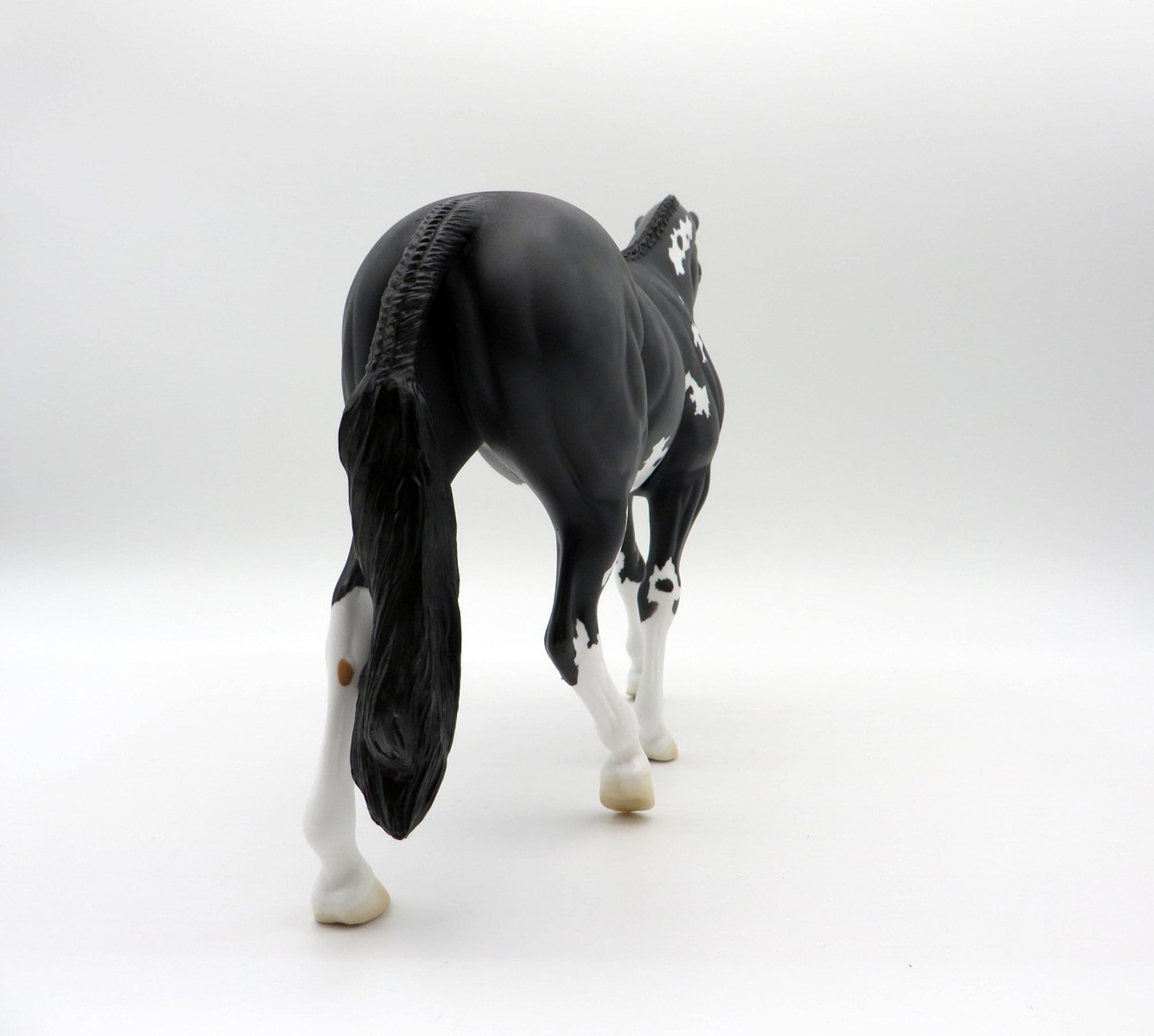 Ursa-OOAK Dapple Black Pinto Pony SHCF 2021
