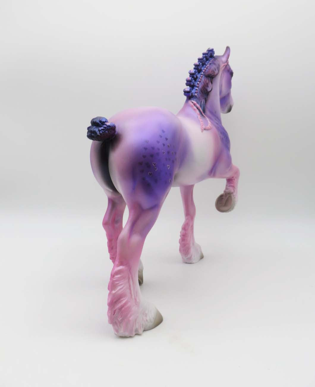 Valentine Vibes - OOAK - Decorator Trotting Drafter By Jess Hamill - Best Offers 2/20/23