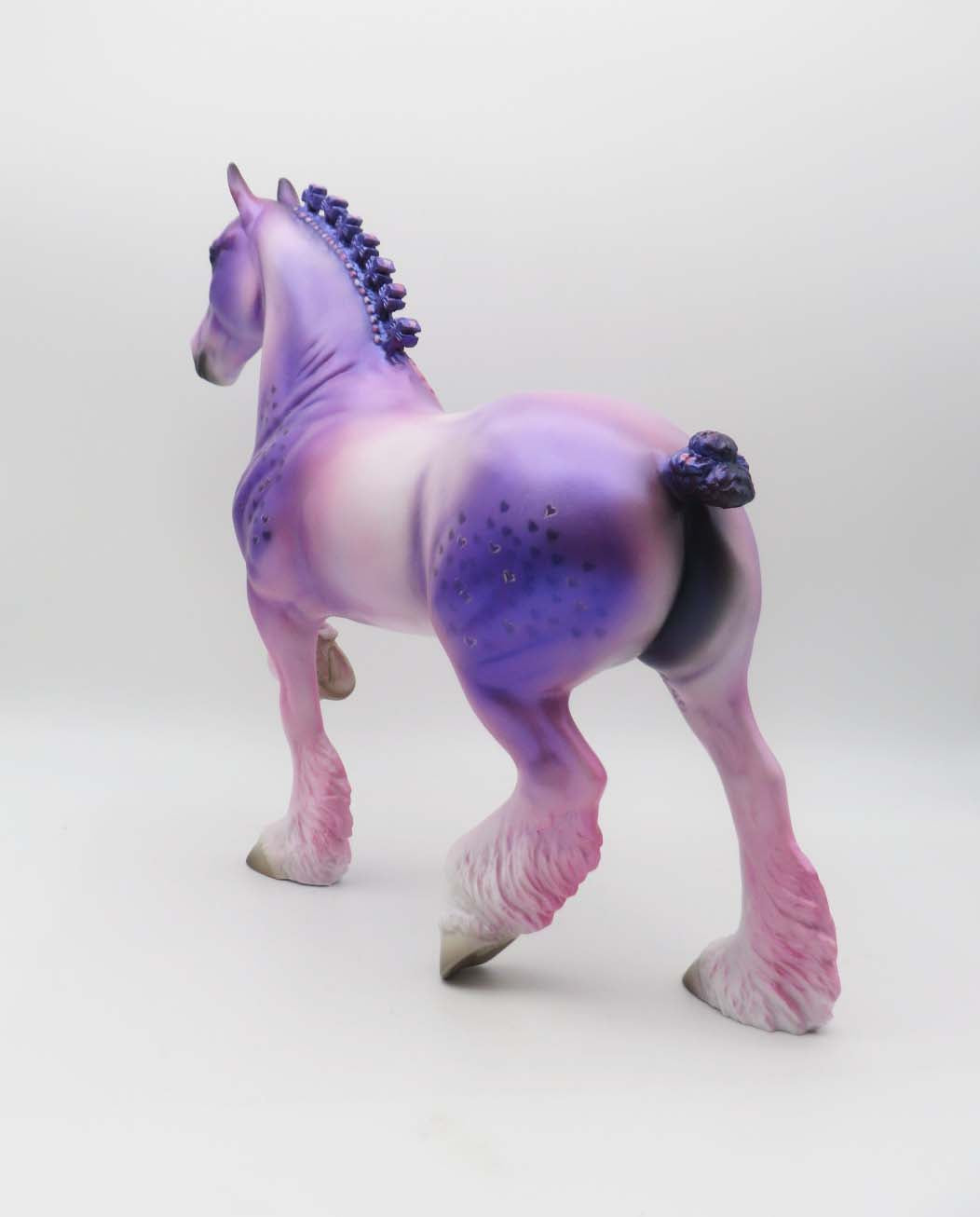 Valentine Vibes - OOAK - Decorator Trotting Drafter By Jess Hamill - Best Offers 2/20/23