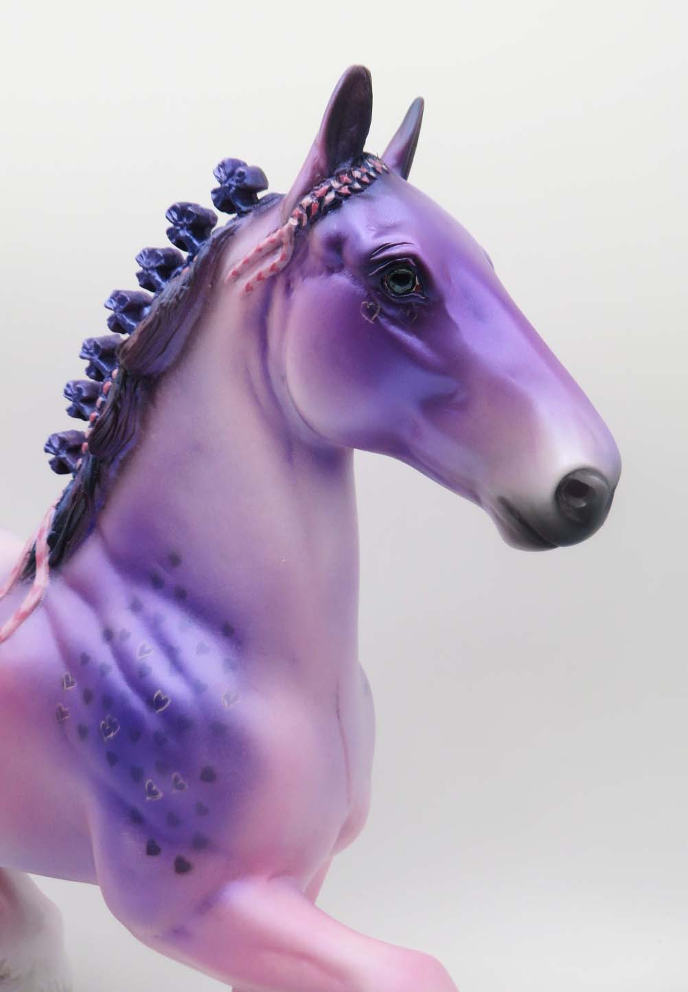 Valentine Vibes - OOAK - Decorator Trotting Drafter By Jess Hamill - Best Offers 2/20/23