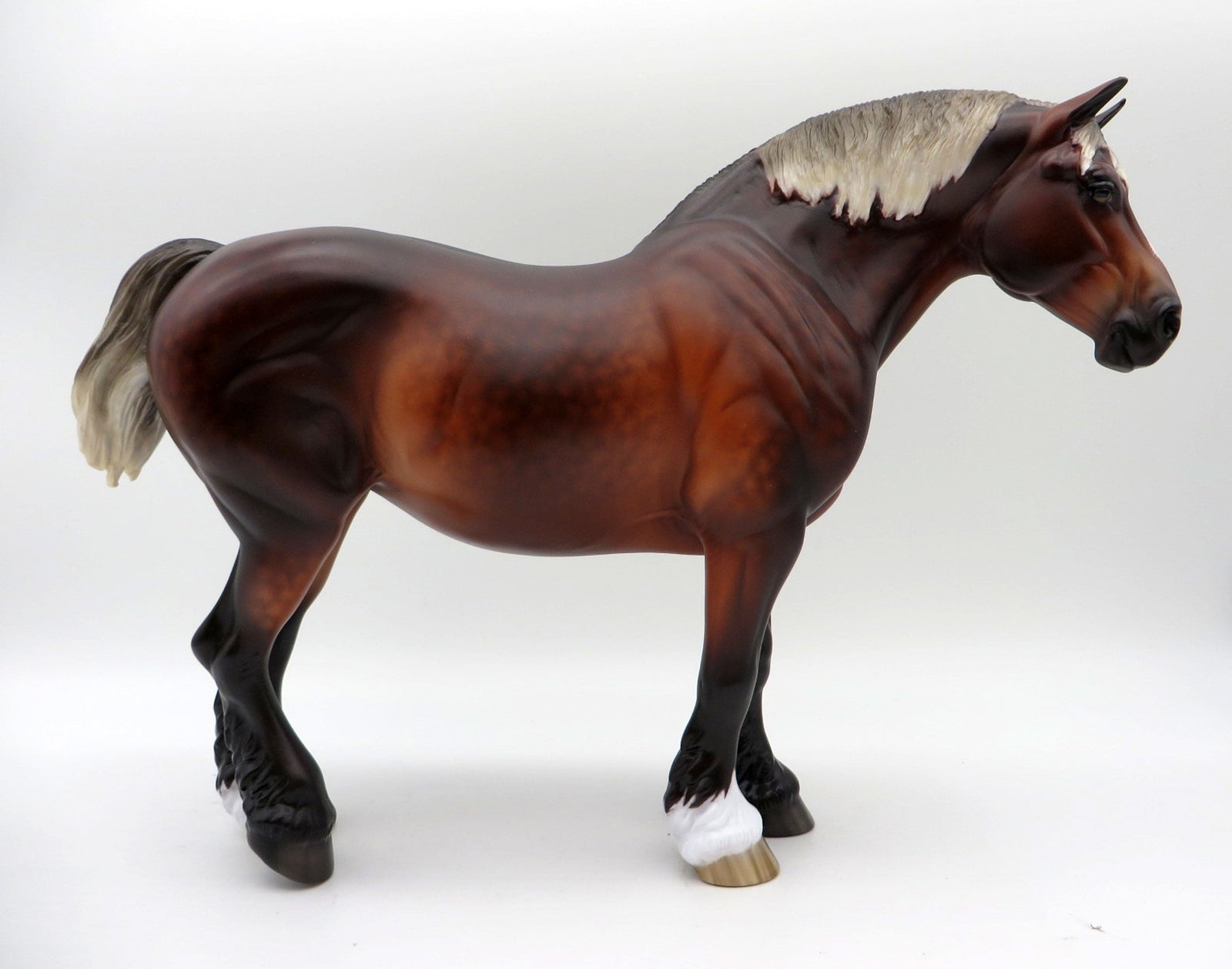 Vandella-OOAK Silver Bay Heavy Draft  Painted by Sheryl Leisure 11/22/21