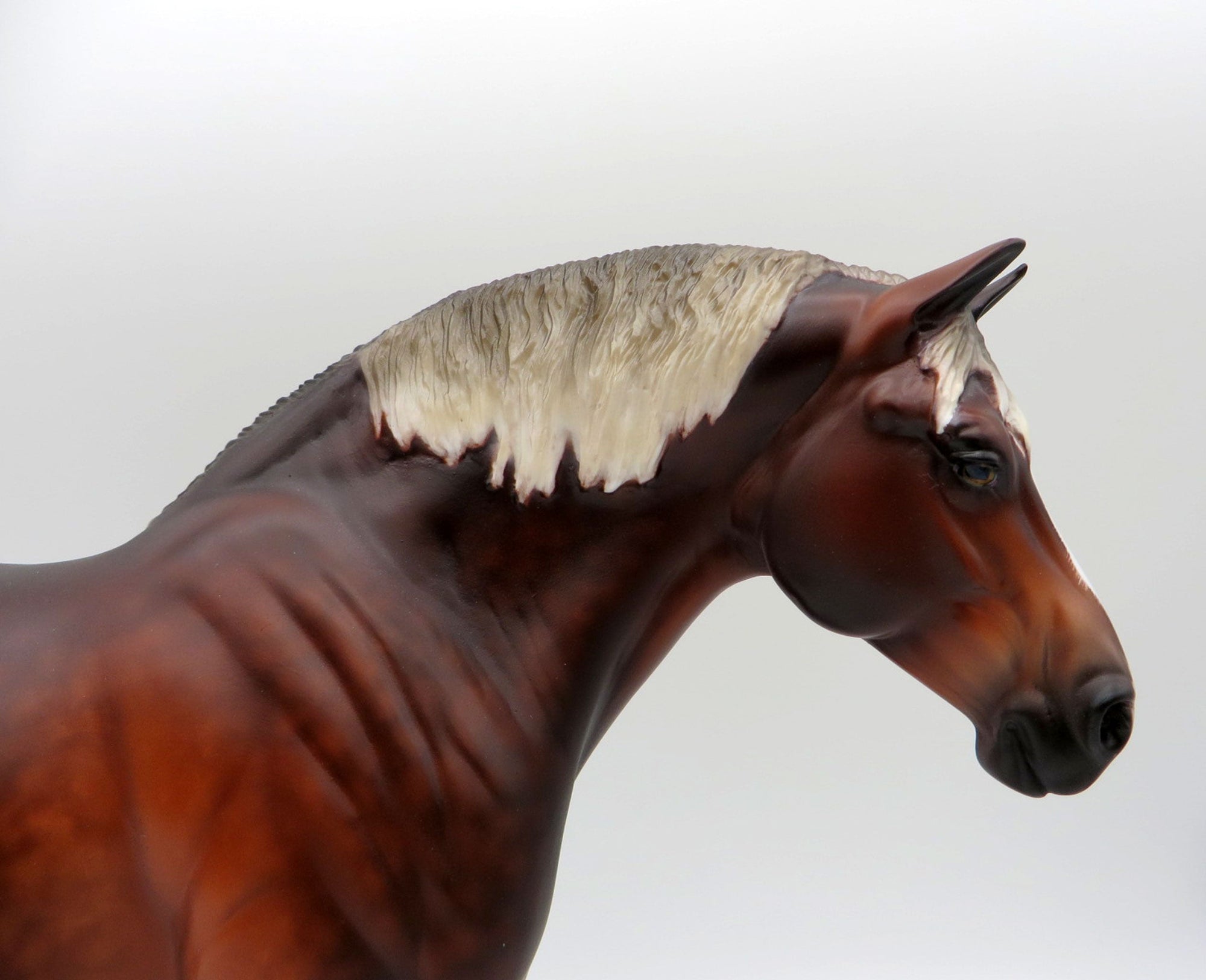 Vandella-OOAK Silver Bay Heavy Draft  Painted by Sheryl Leisure 11/22/21