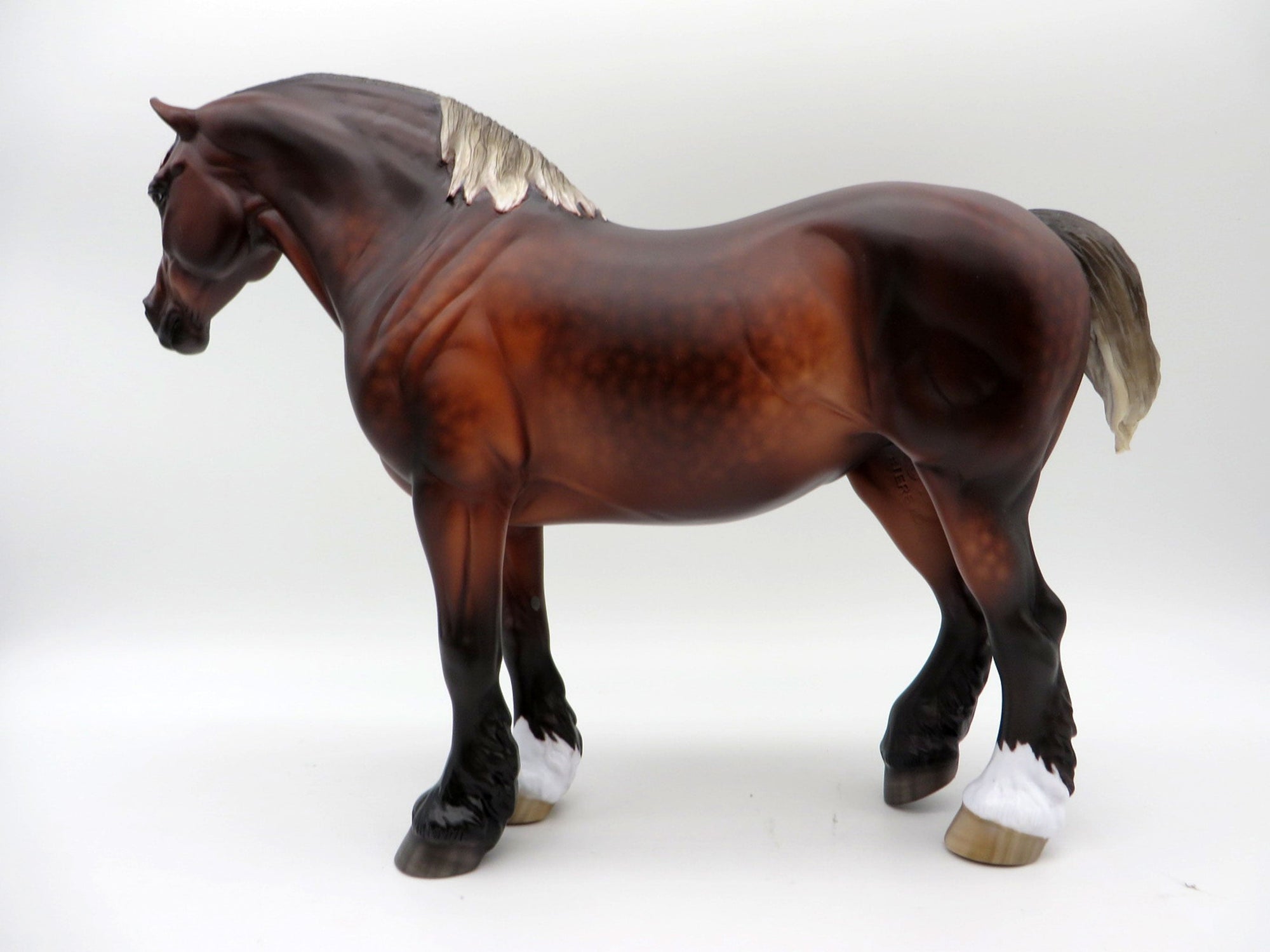 Vandella-OOAK Silver Bay Heavy Draft  Painted by Sheryl Leisure 11/22/21