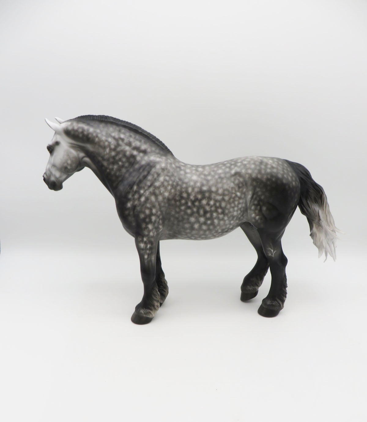 Veda-OOAK Dapple Grey Heavy Draft By Sheryl Leisure 9/26/22