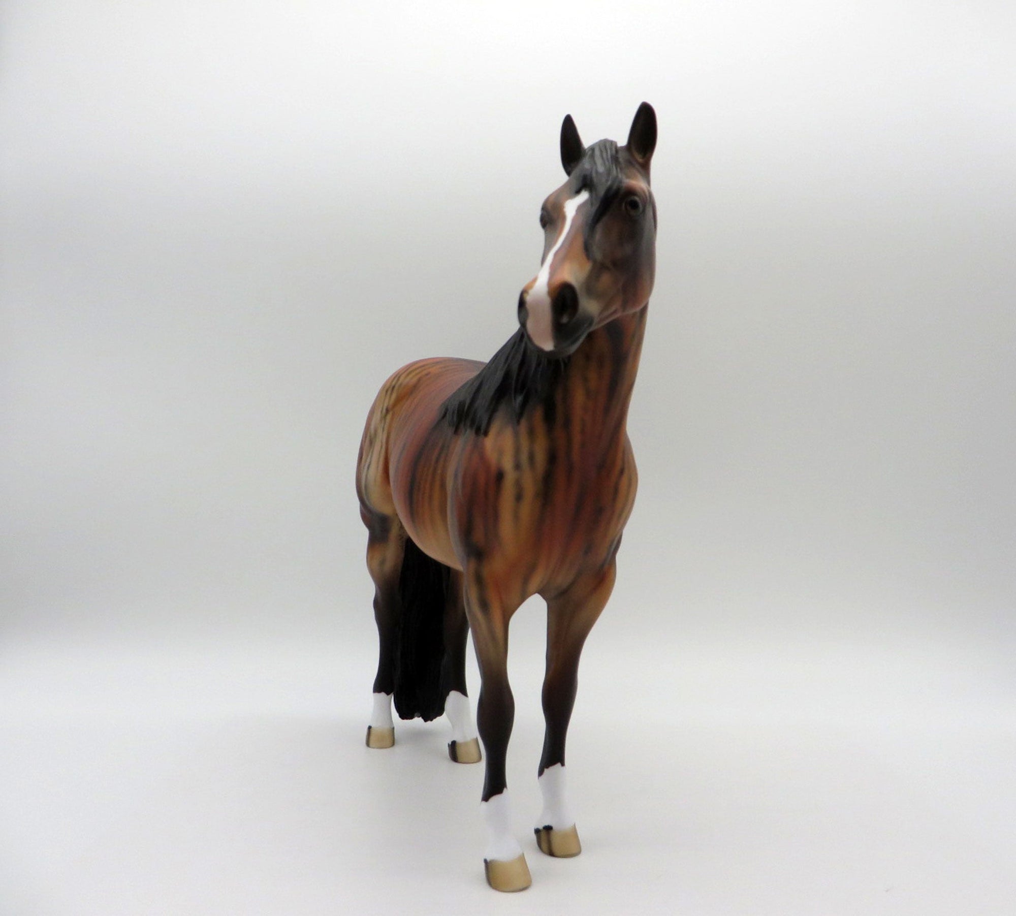 Vinca-OOAK Brindle ISH By Dawn Quick SHCF 21