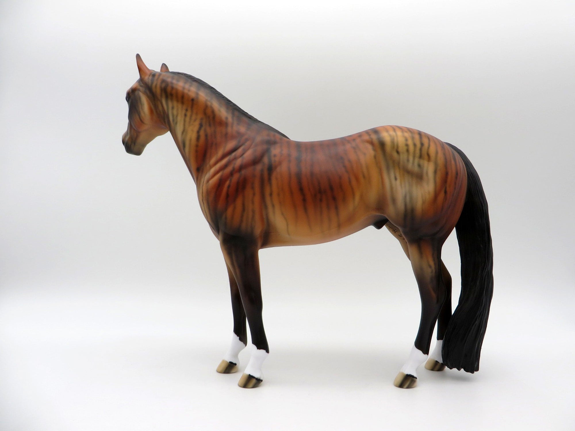 Vinca-OOAK Brindle ISH By Dawn Quick SHCF 21