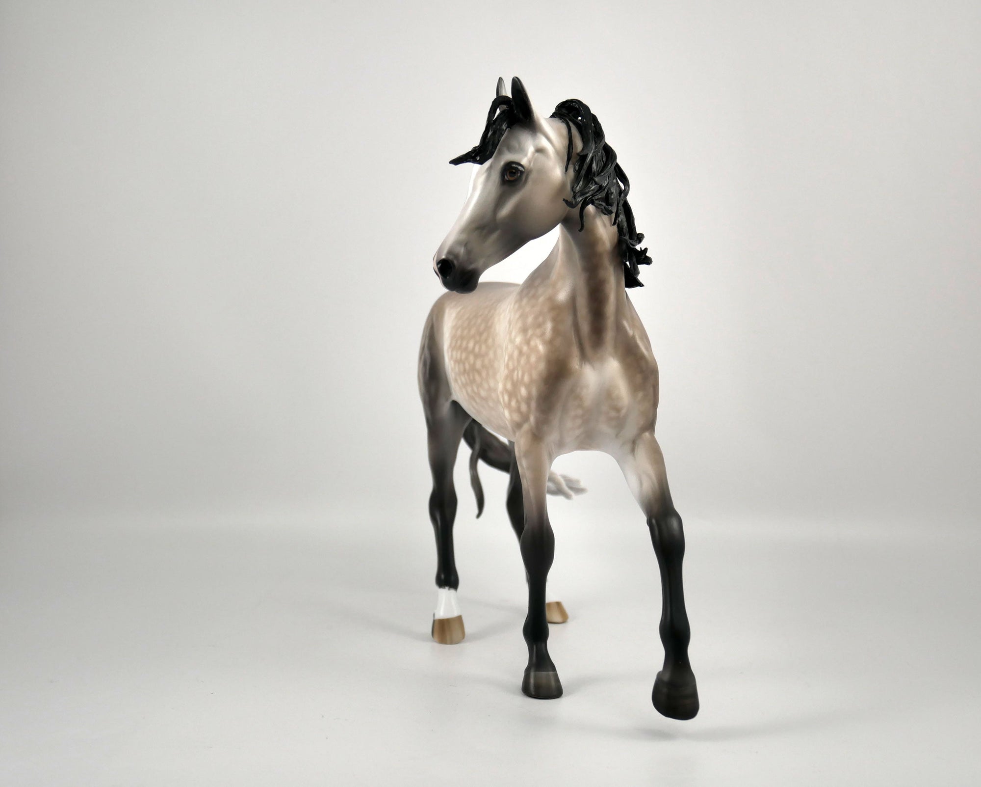 Vixen-OOAK Rose Grey Arabian Mare Painted By Sheryl Leisure 12/30/20