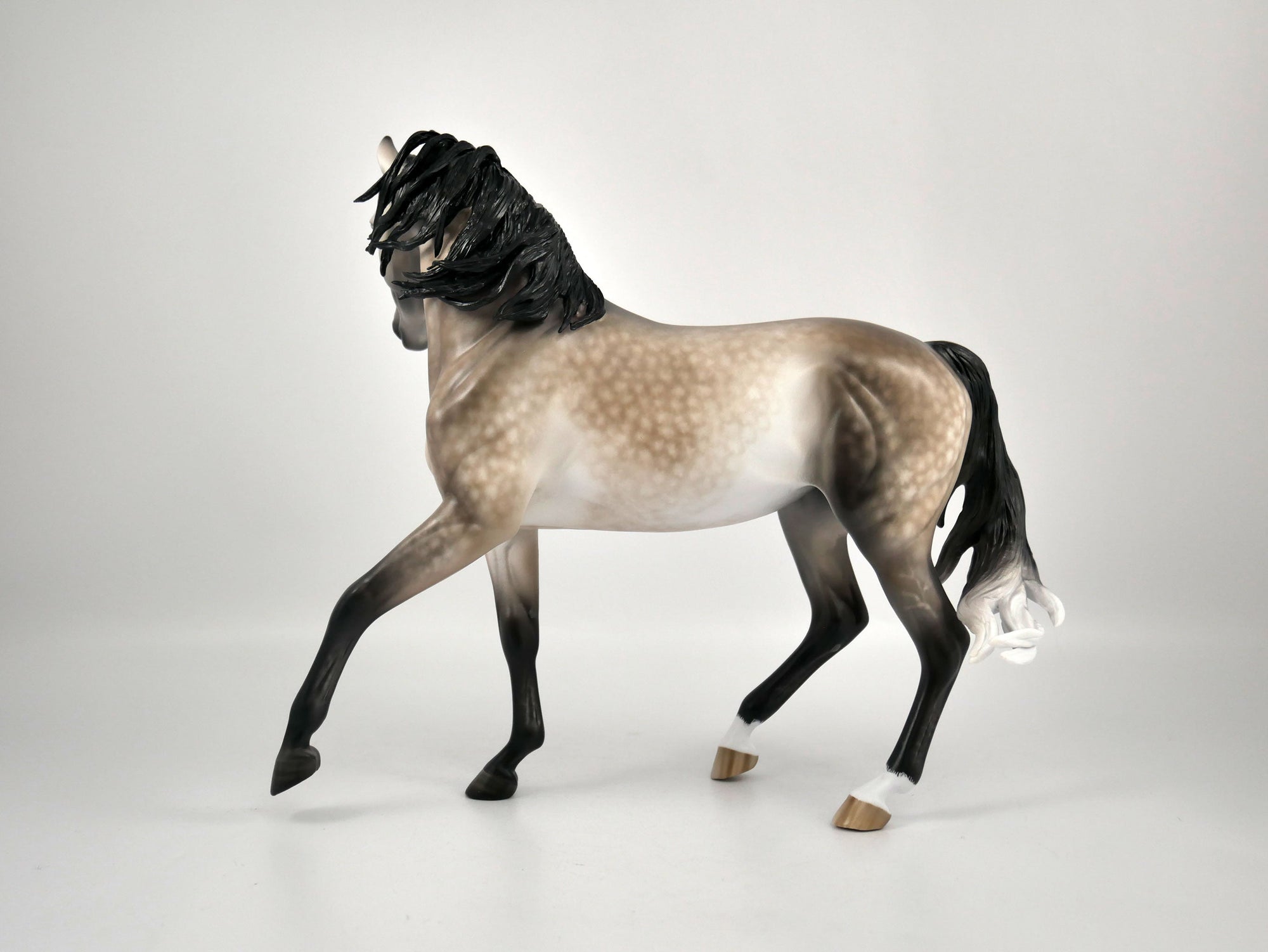 Vixen-OOAK Rose Grey Arabian Mare Painted By Sheryl Leisure 12/30/20