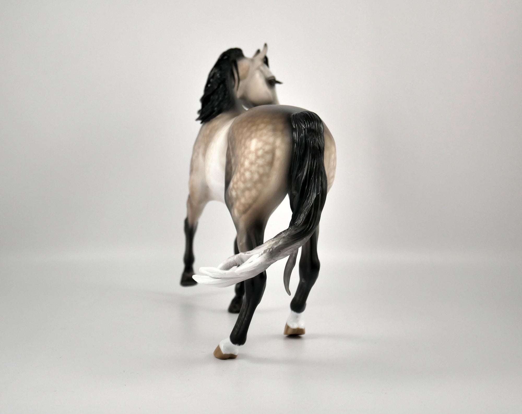Vixen-OOAK Rose Grey Arabian Mare Painted By Sheryl Leisure 12/30/20