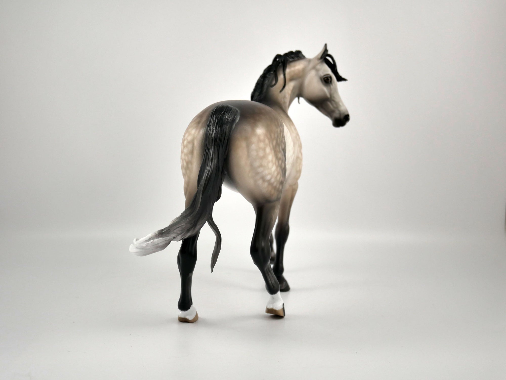 Vixen-OOAK Rose Grey Arabian Mare Painted By Sheryl Leisure 12/30/20