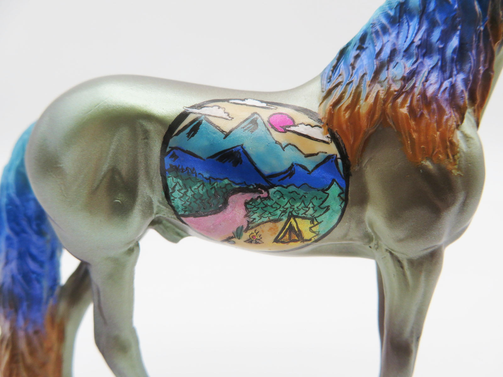 WANDERLUST - OOAK DECORATOR ANDALUSIAN CHIP BY JAS FANNING LHS 22