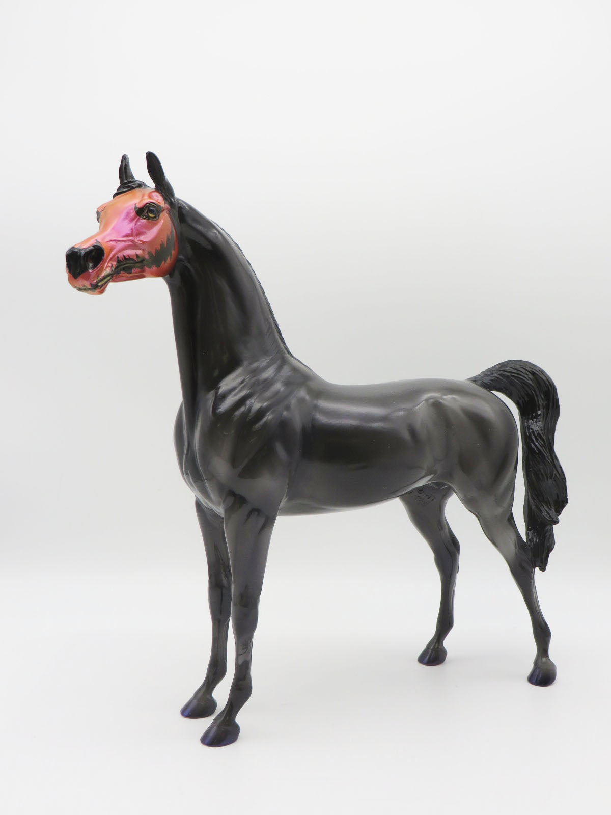 When Lights Go Out - OOAK - Sugar Skull Arabian - Painted By Ashley Palmer - MM22