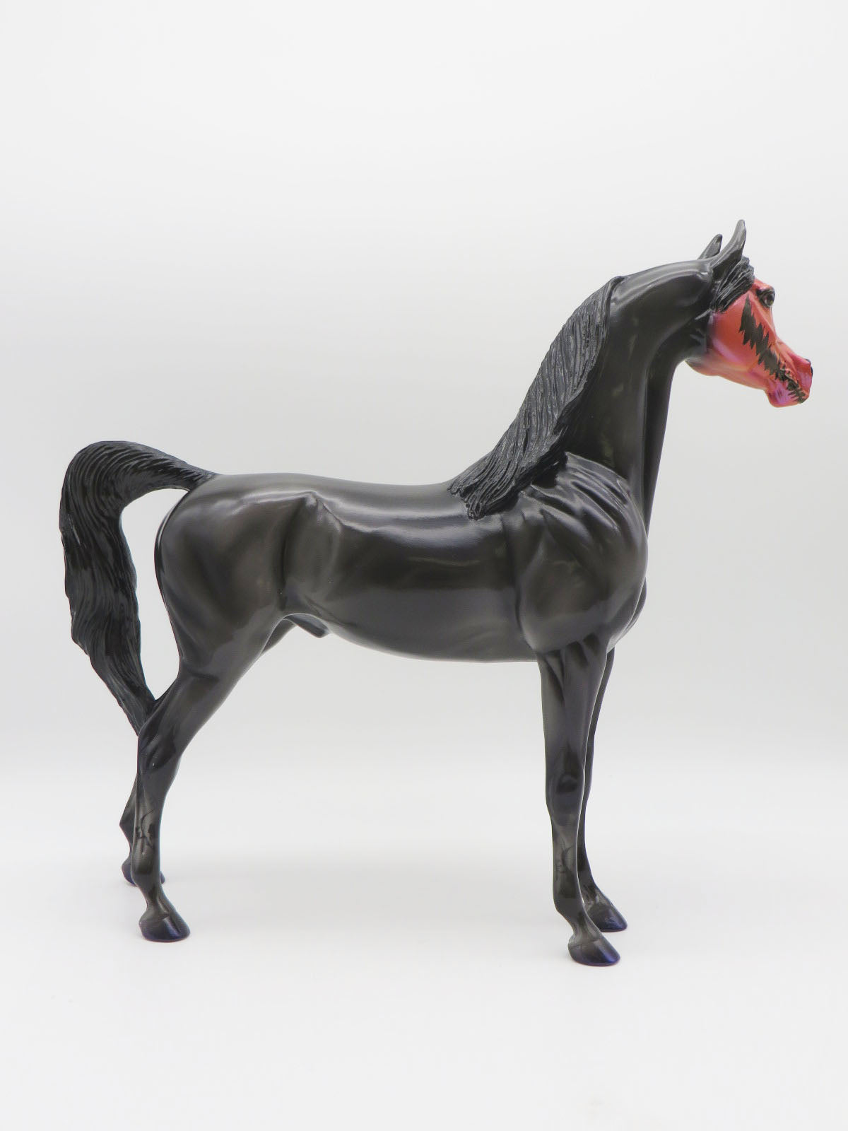 When Lights Go Out - OOAK - Sugar Skull Arabian - Painted By Ashley Palmer - MM22