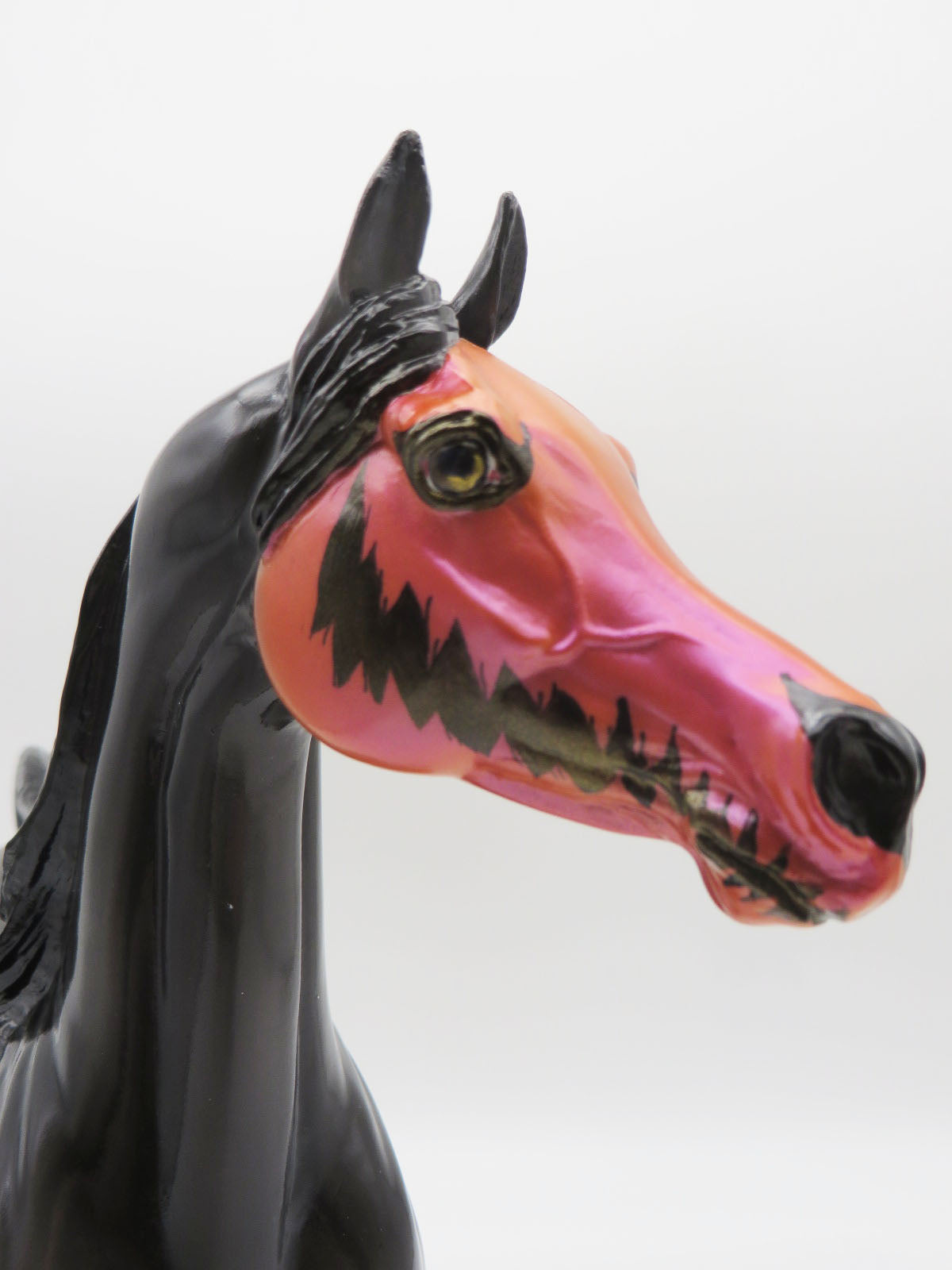 When Lights Go Out - OOAK - Sugar Skull Arabian - Painted By Ashley Palmer - MM22