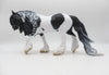 WINDKISS - OOAK - BLACK TOBIANO COBB WITH INTENSE CAT PATTERN By Myla Pearce Best Offer 9/30/22