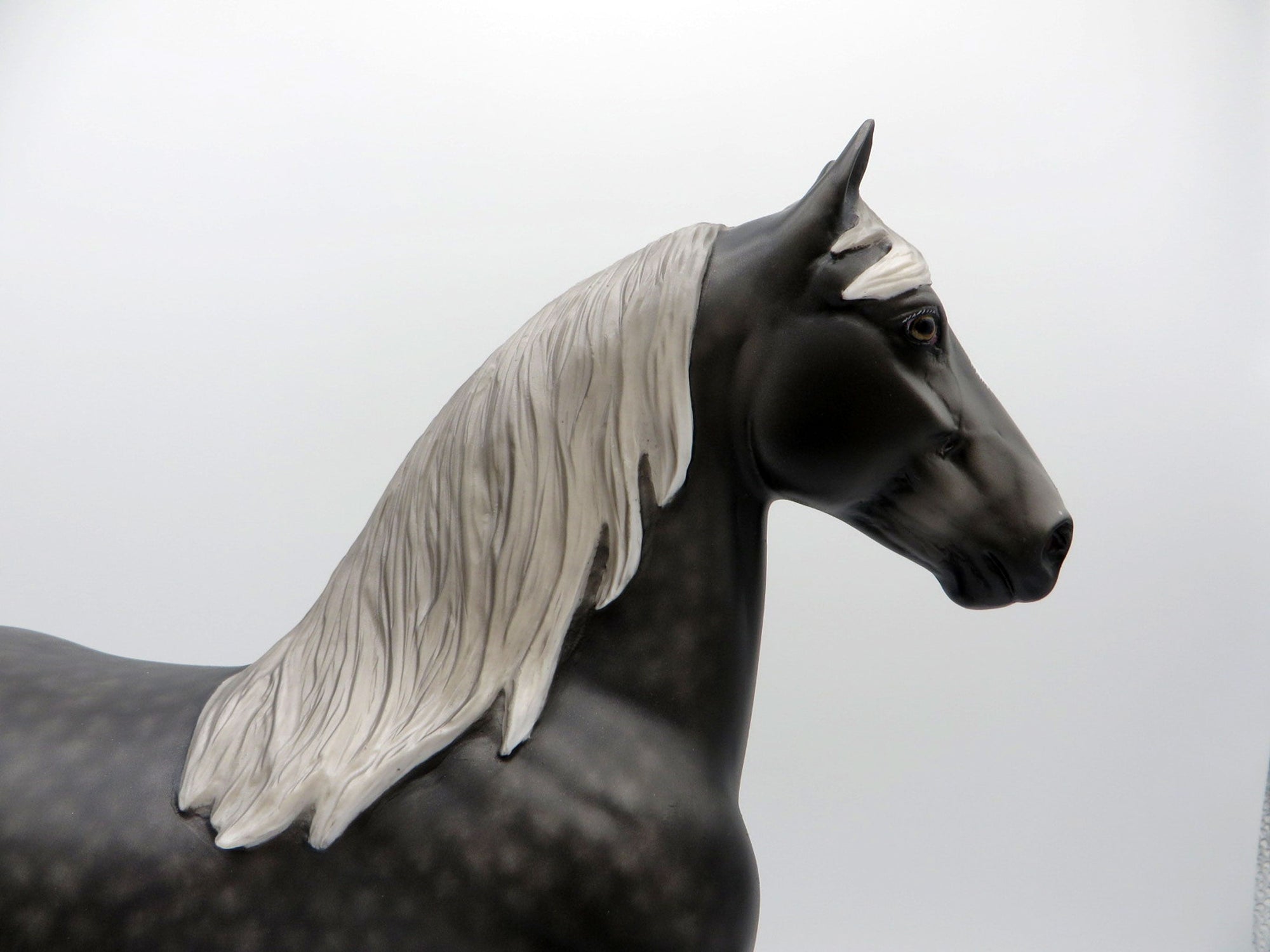 Wacky Shack-OOAK Dapple Grey Trotting Draft  4/26/21