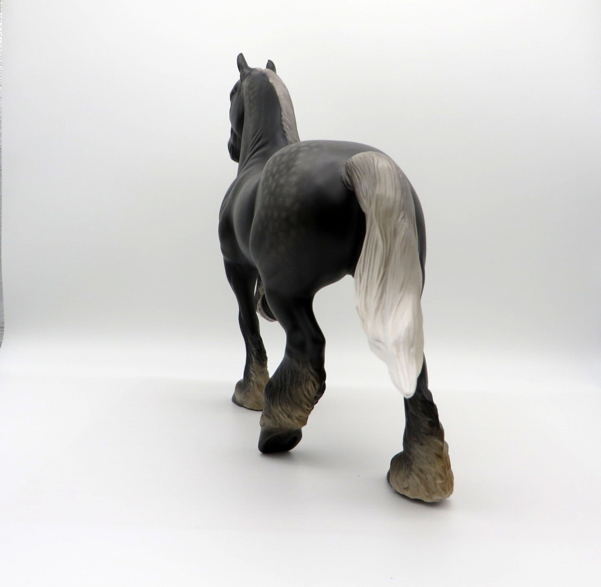 Wacky Shack-OOAK Dapple Grey Trotting Draft  4/26/21