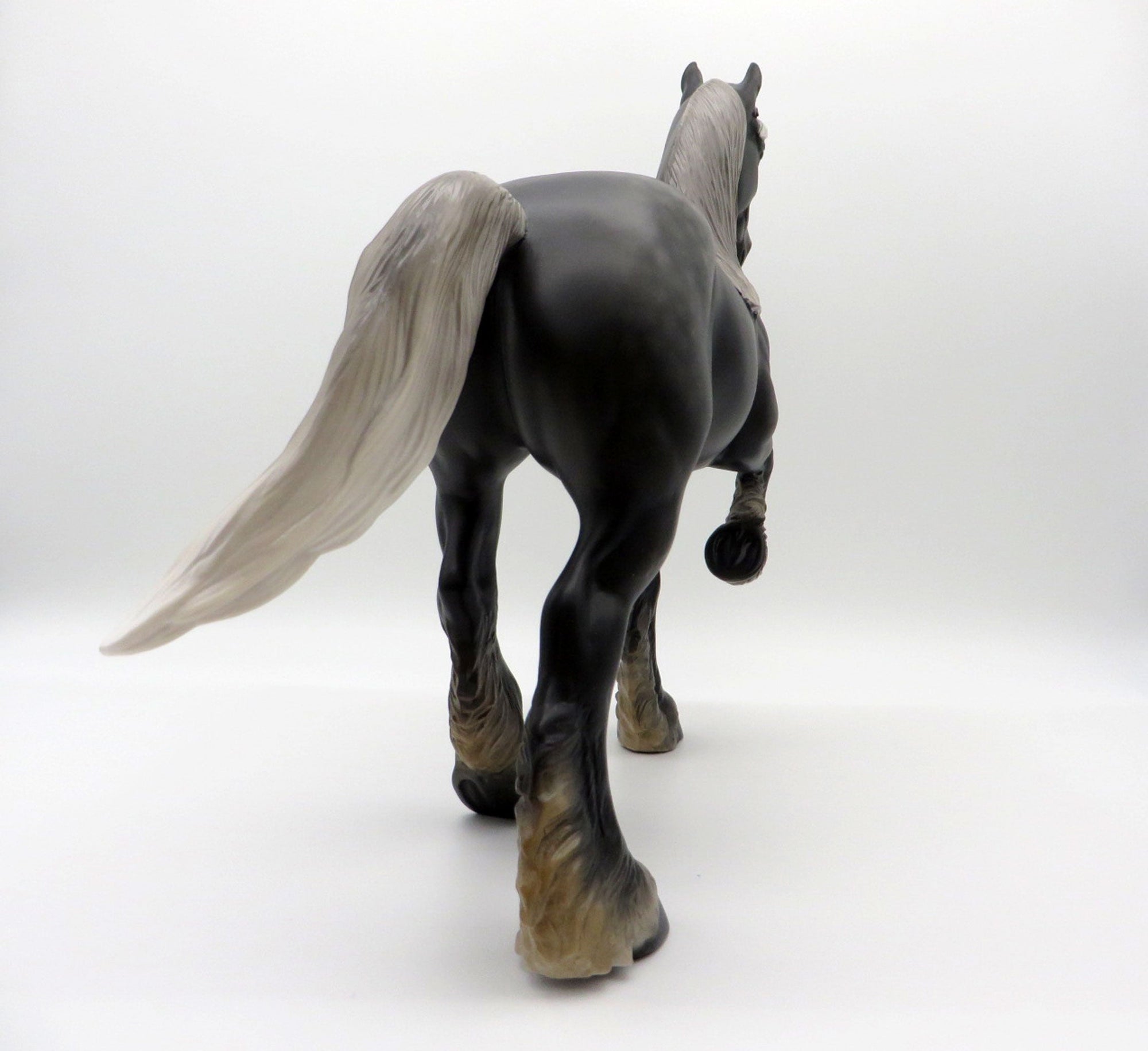 Wacky Shack-OOAK Dapple Grey Trotting Draft  4/26/21