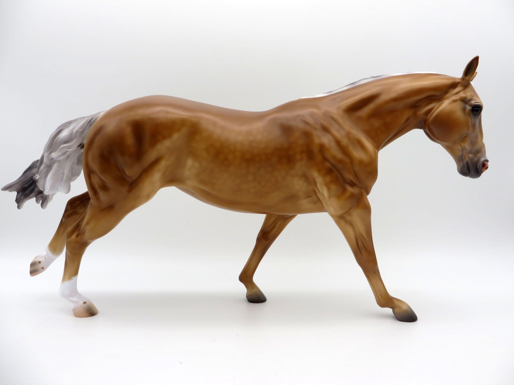 Walsh-OOAK Running Stock Horse Painted By Caroline Boydston 7/12/21