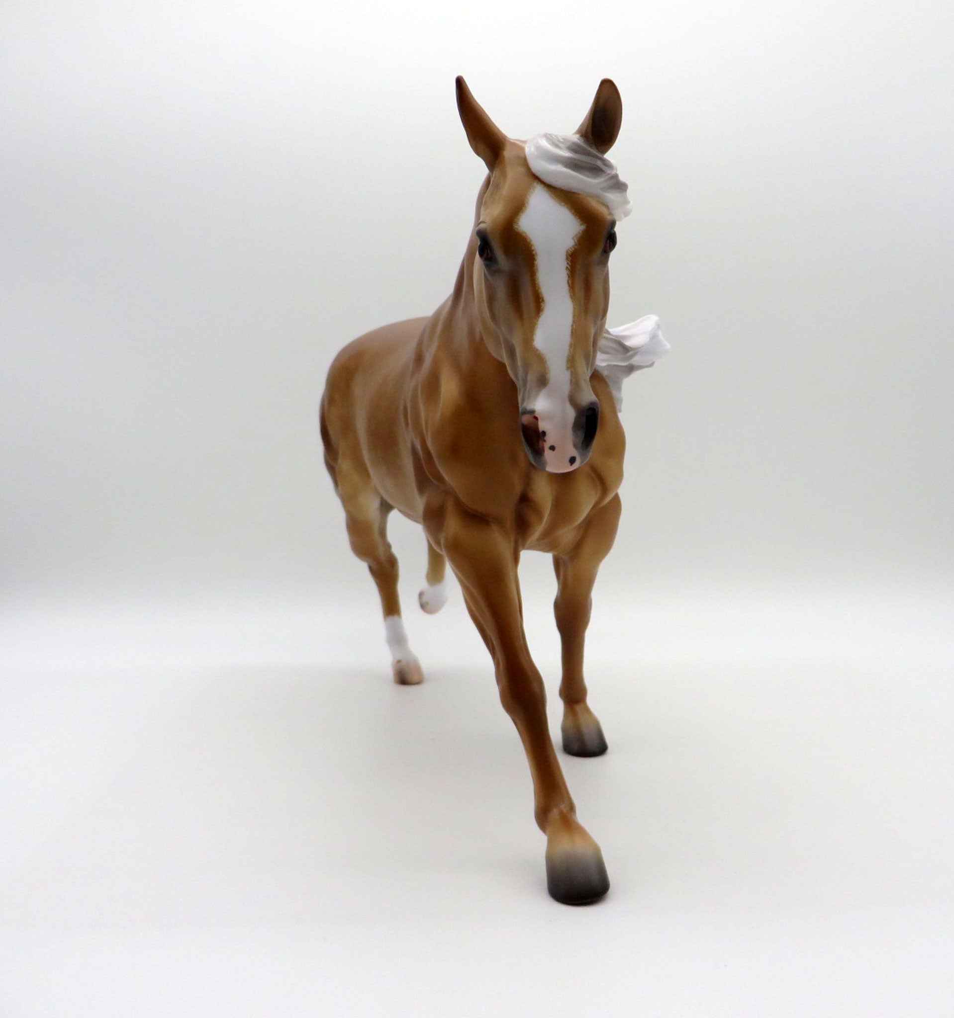 Walsh-OOAK Running Stock Horse Painted By Caroline Boydston 7/12/21