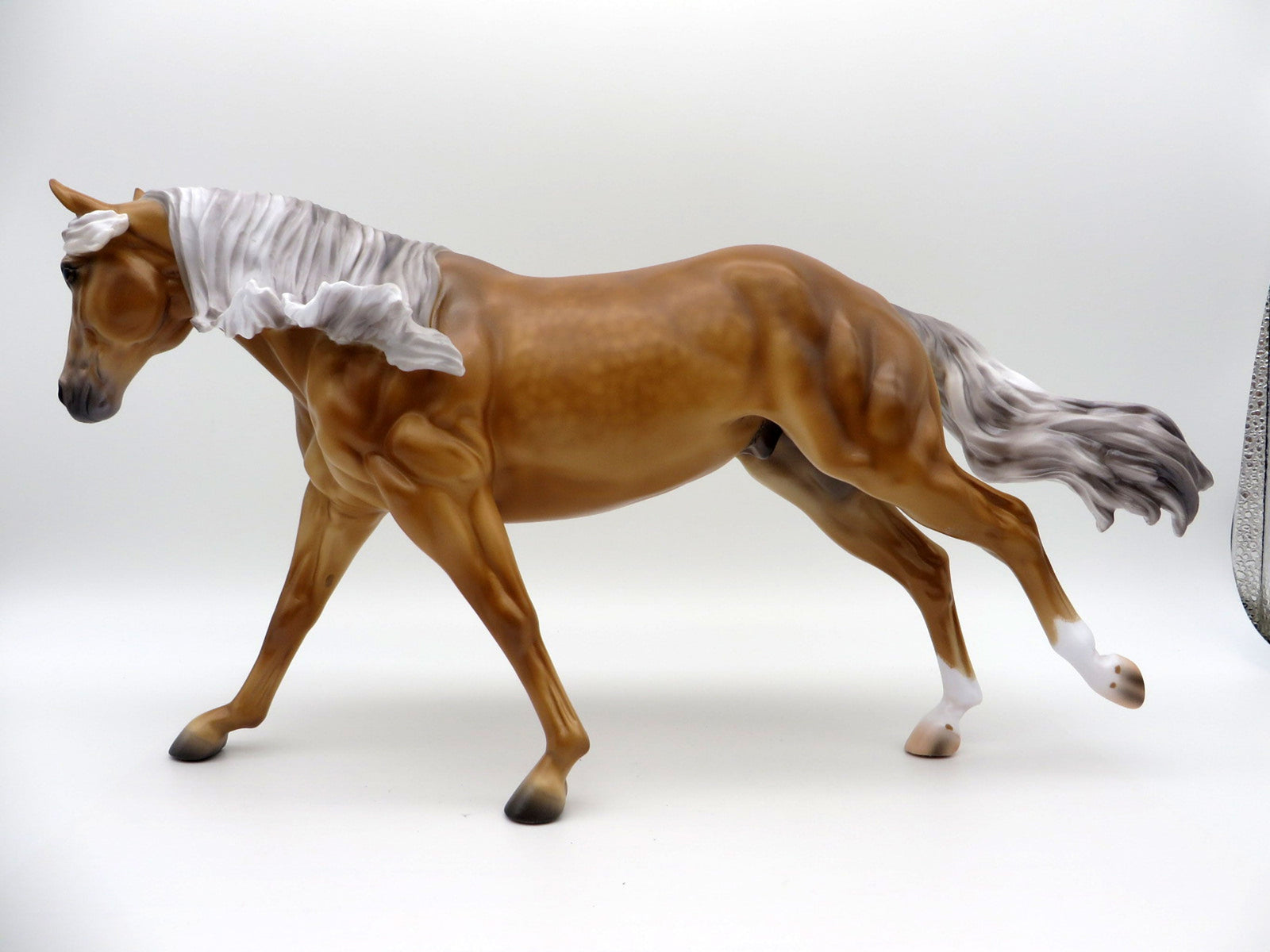 Walsh-OOAK Running Stock Horse Painted By Caroline Boydston 7/12/21