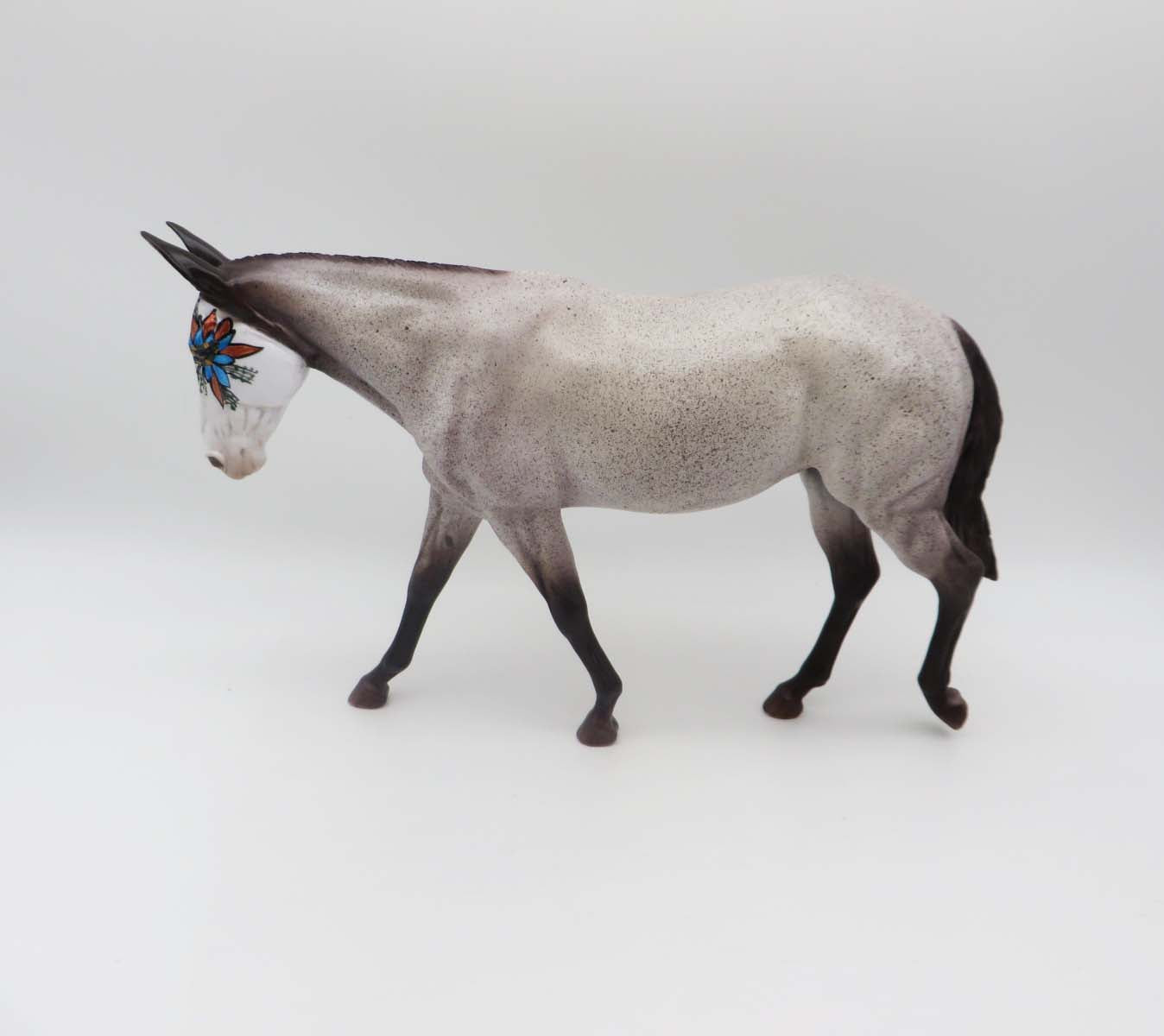 Wanna Be Loved Bayou - OOAK - Decorator Mule by Dawn Quick - Mardi Gras 2023 - MG23